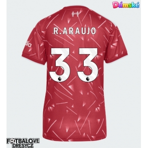 Liverpool Ronald Araujo #33 Dámské Domácí Dres 2026-27 Krátký Rukáv Liverpool Ronald Araujo #33 Dámské Domácí Dres 2026-27 Krátký Rukáv